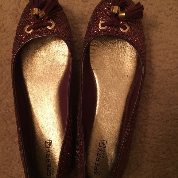 Sperry Tassel Flats - Ladies Size 7.5 - Picture 2 of 8